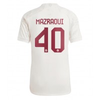 Maglie da calcio Bayern Munich Noussair Mazraoui #40 Terza Maglia 2023-24 Manica Corta